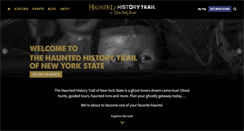 Desktop Screenshot of hauntedhistorytrail.com